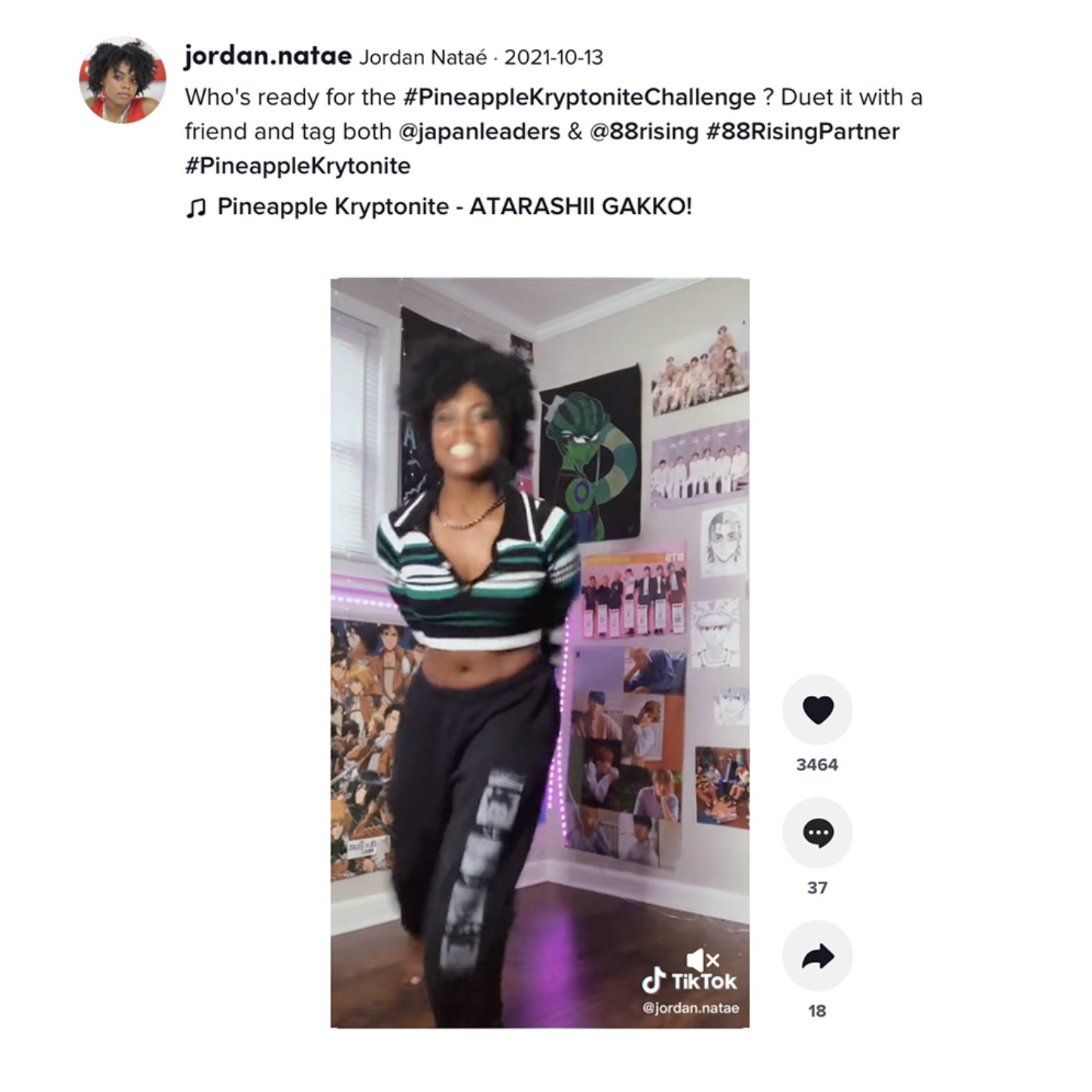 Atarashii Gakko! — social post 2