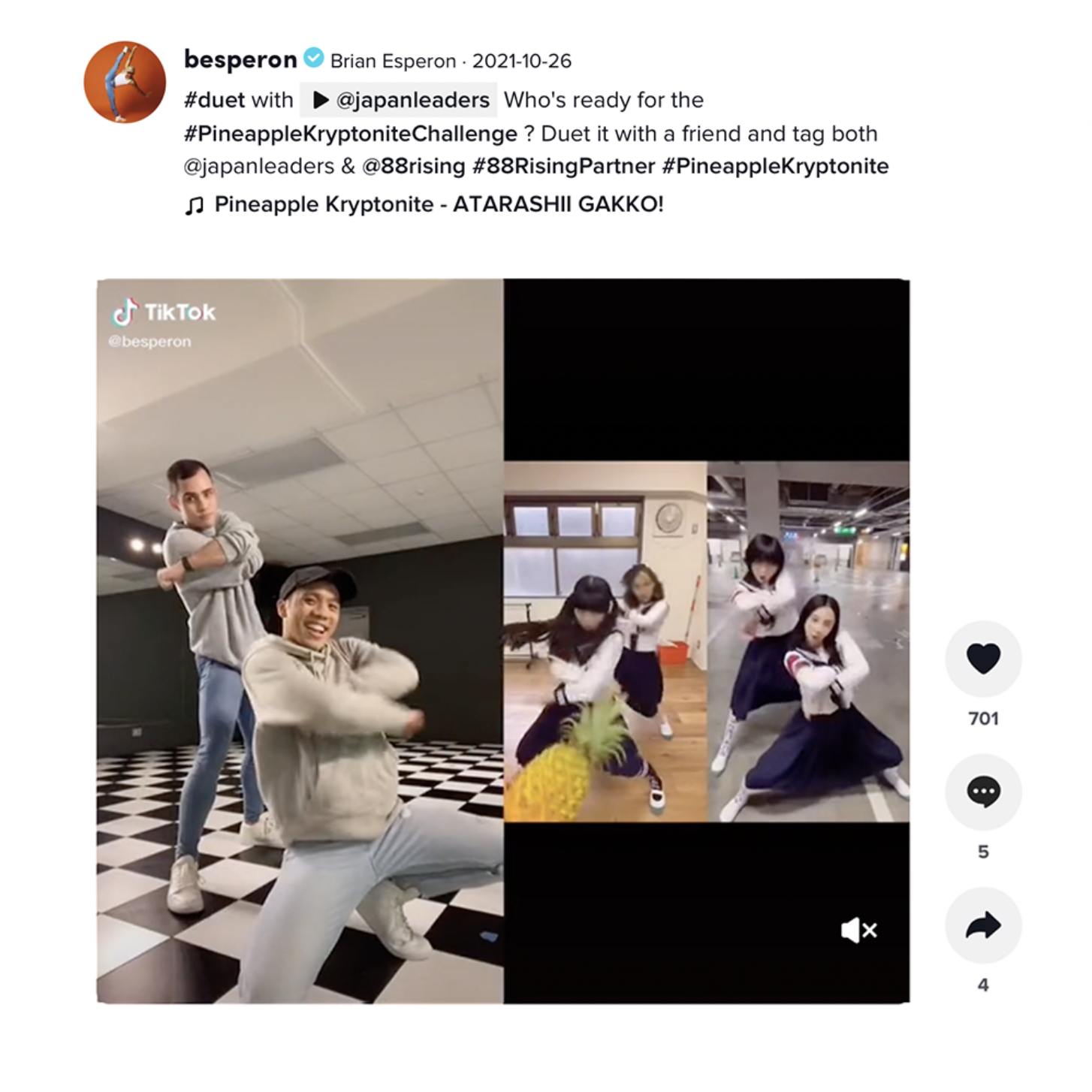 Atarashii Gakko! — social post 3